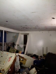 After the water was pumped out, 10/2014